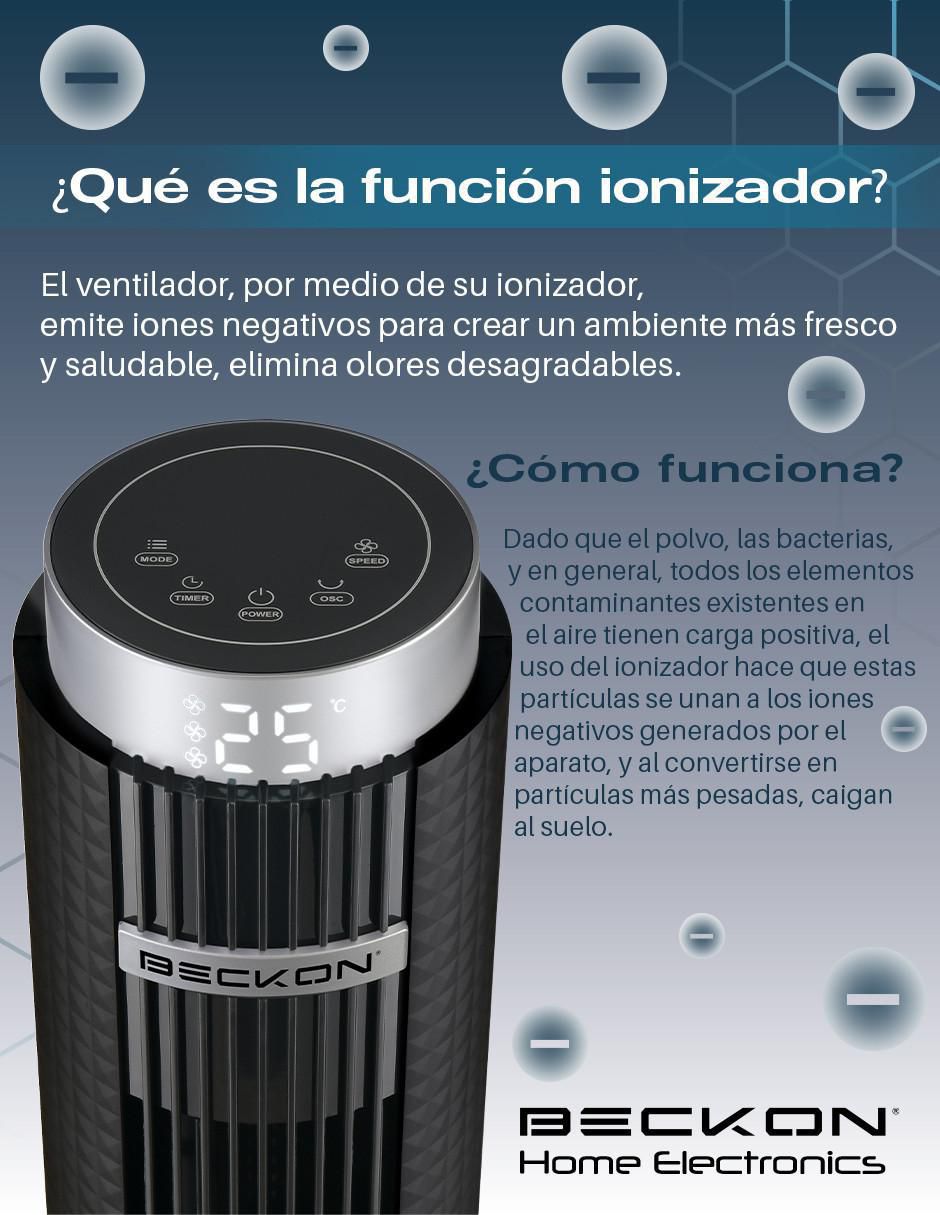 Ventilador de torre con control remoto 3 velocidades 3