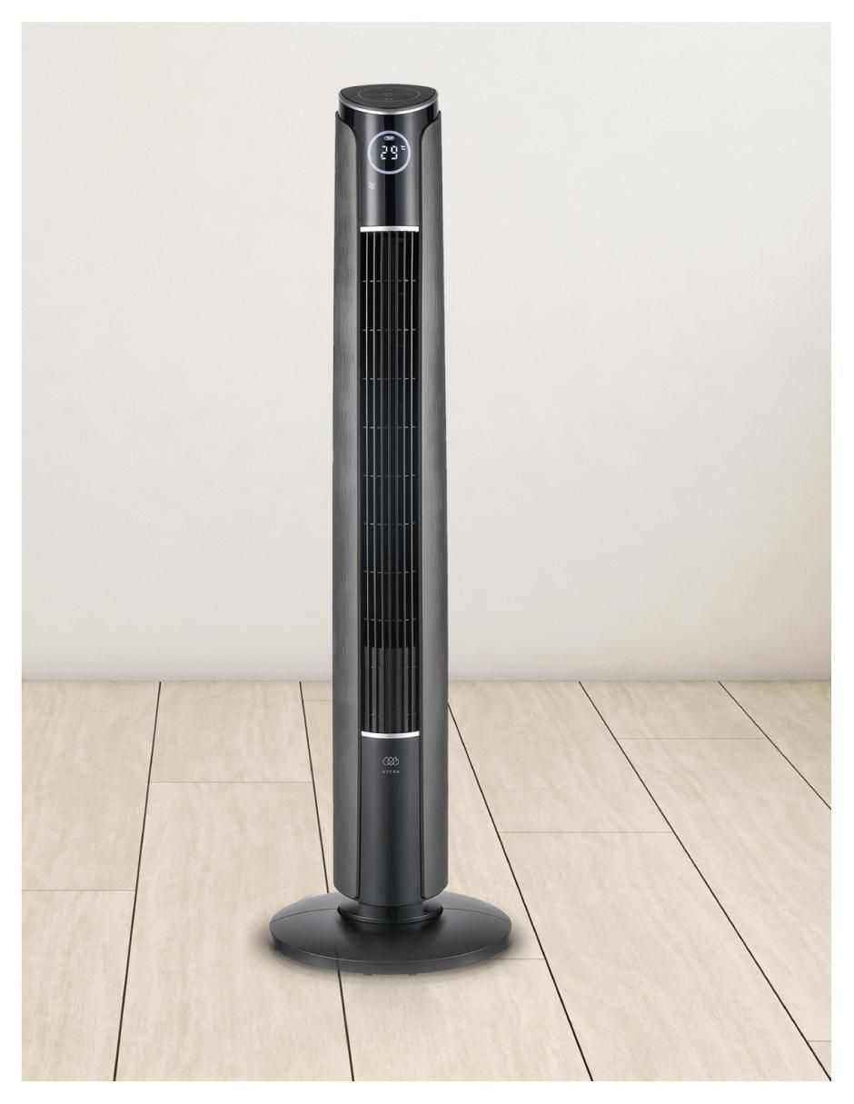 Ventilador de torre con control remoto 3 velocidades 4