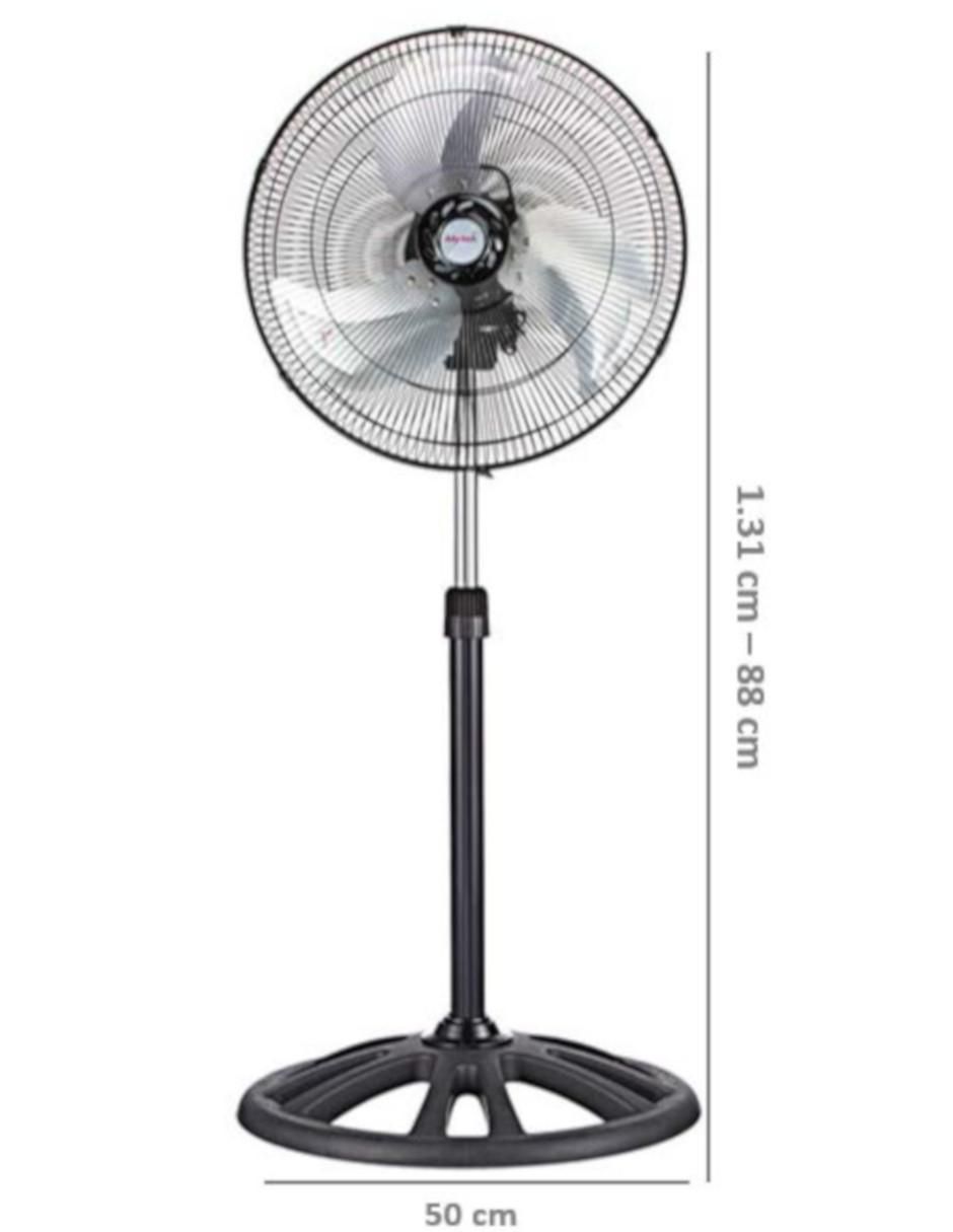 Ventilador de pedestal 3 velocidades 5