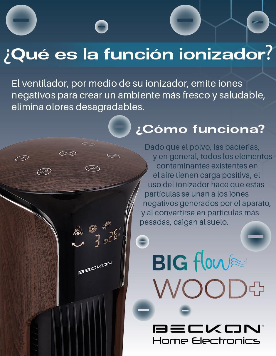 Ventilador de torre con control remoto 3 velocidades 5