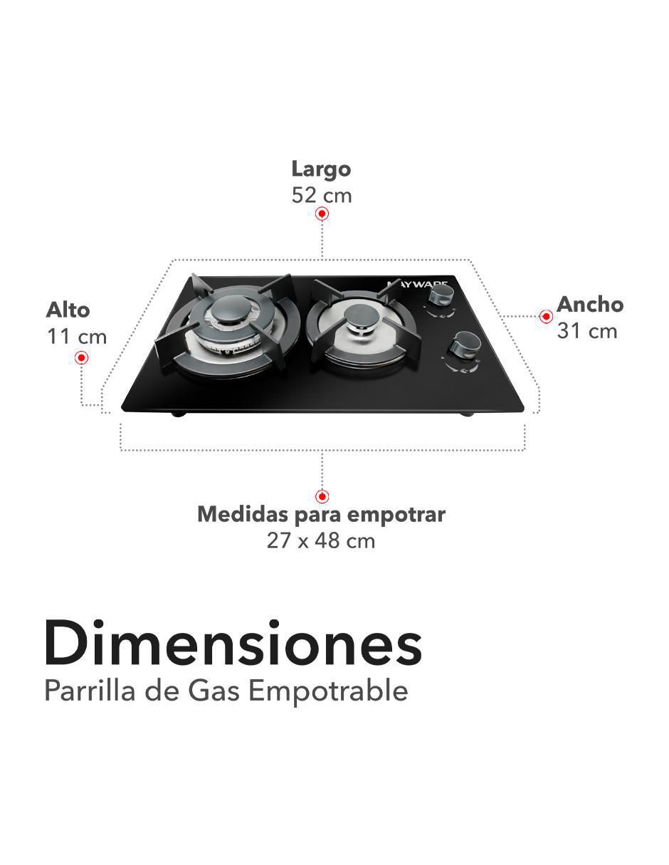 Parrilla HY-3000G de vidrio 9