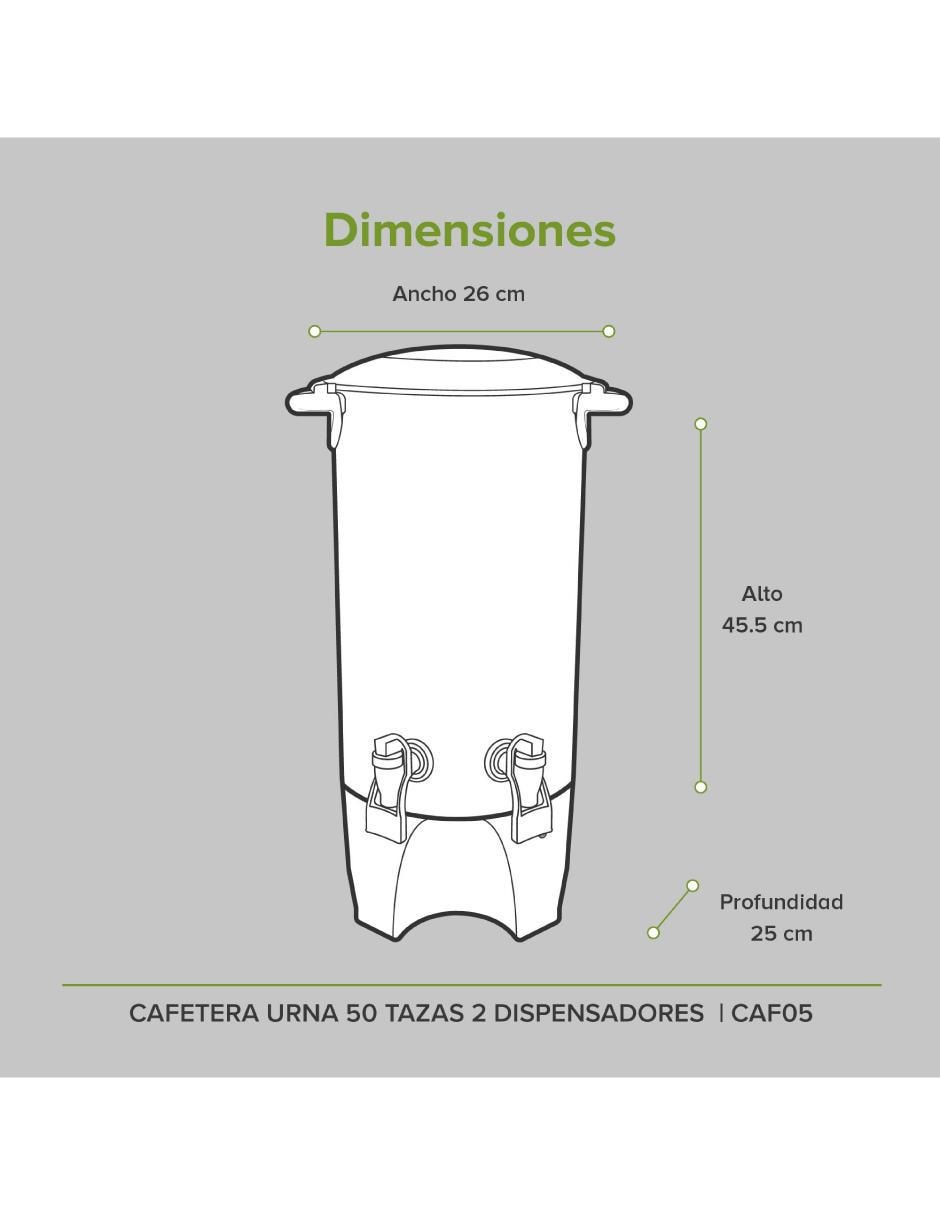 Percoladora 19 bares 50 tazas 5