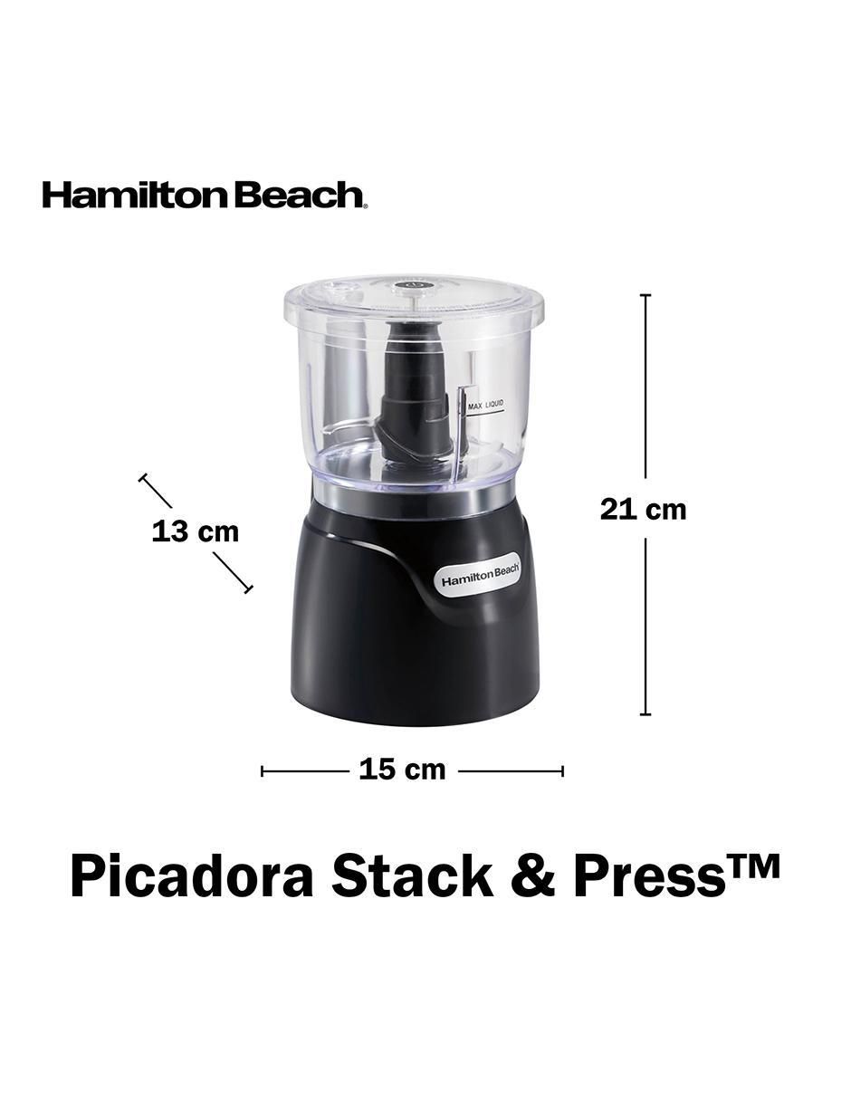 Procesador de alimentos Stack & Press cuchillas de acero inoxidable 10