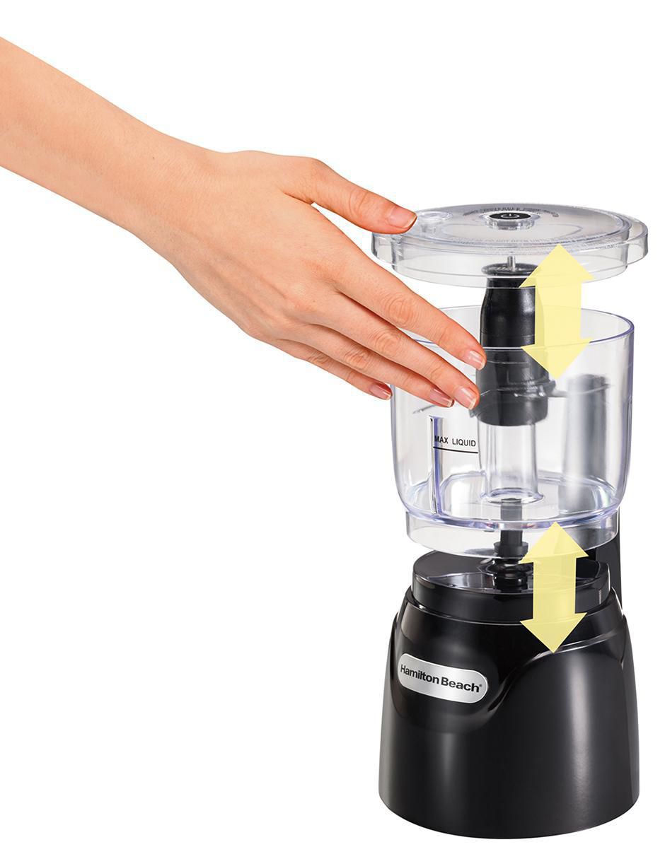 Procesador de alimentos Stack & Press cuchillas de acero inoxidable 5