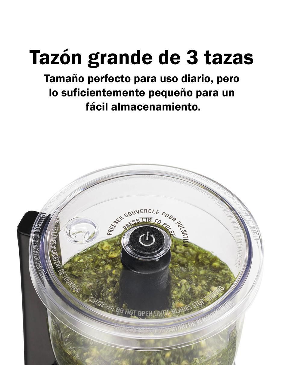 Procesador de alimentos Stack & Press cuchillas de acero inoxidable 7