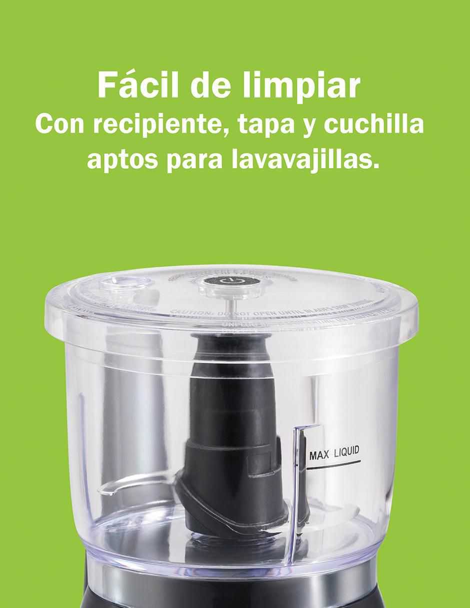 Procesador de alimentos Stack & Press cuchillas de acero inoxidable 8