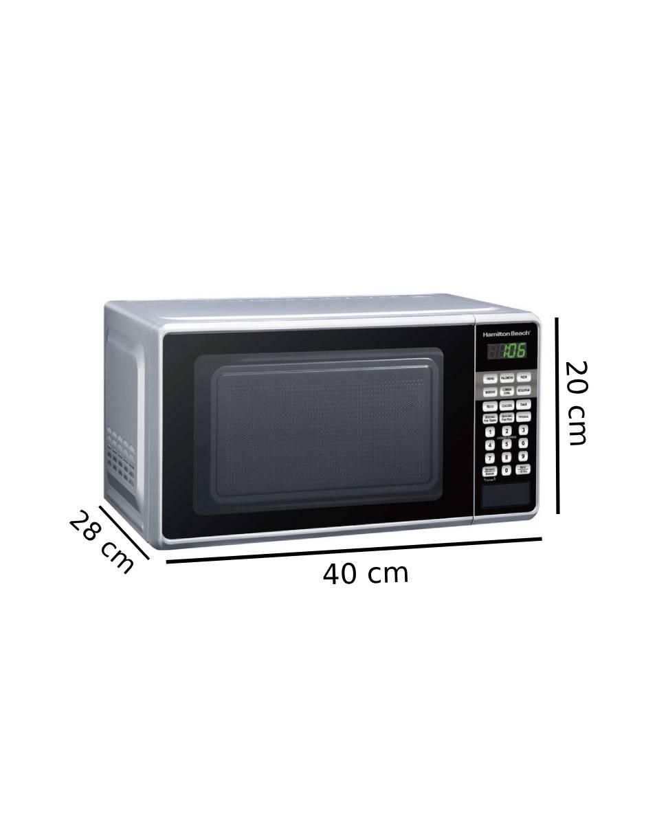 Horno de microondas convencional modelo HB-P70T20AP-VB 0.7 pies cúbicos 4