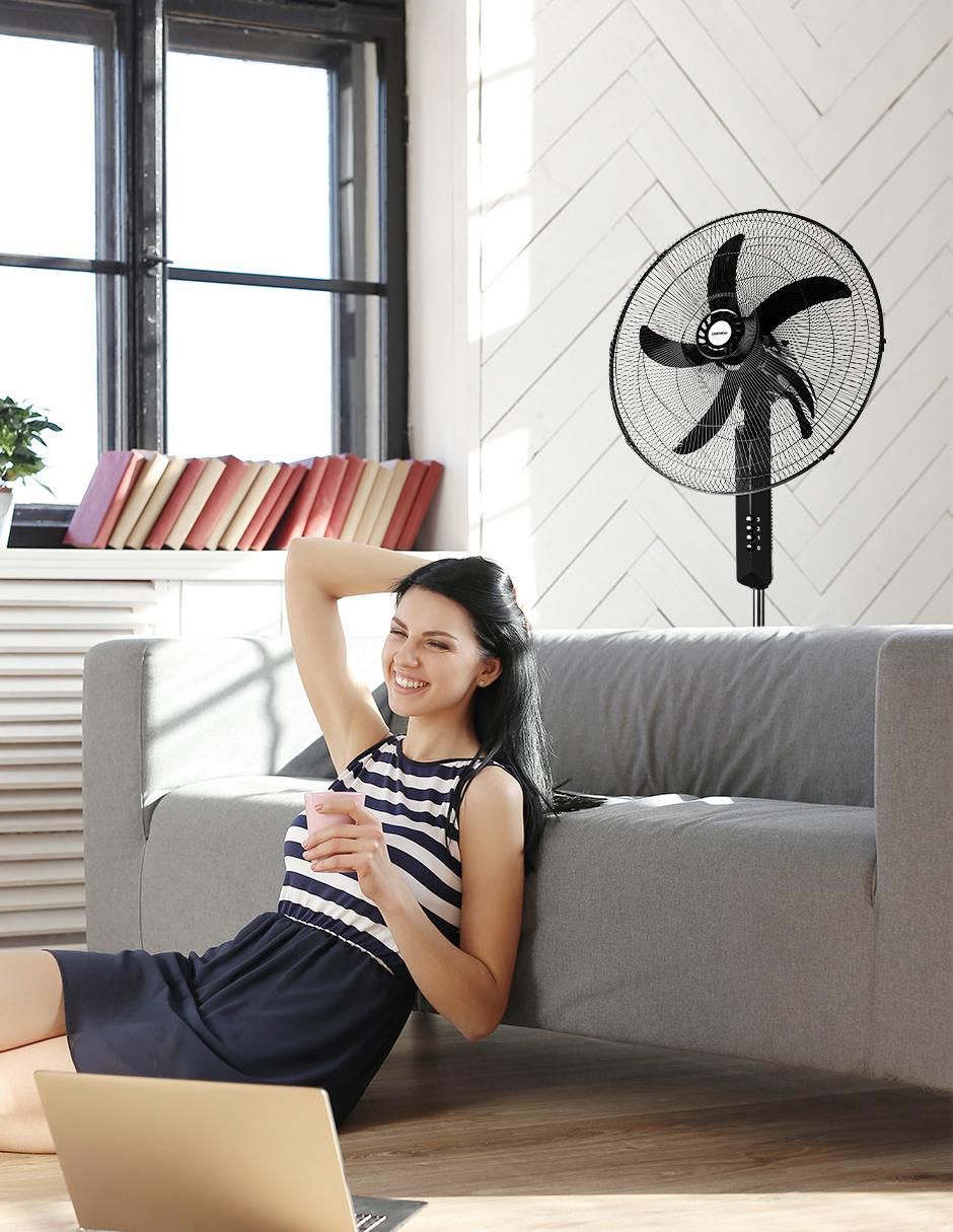 Ventilador de pedestal 3 velocidades 6