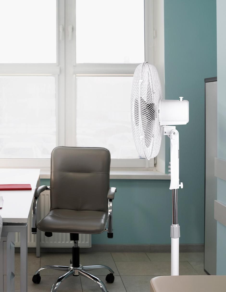 Ventilador de pedestal 3 velocidades 6