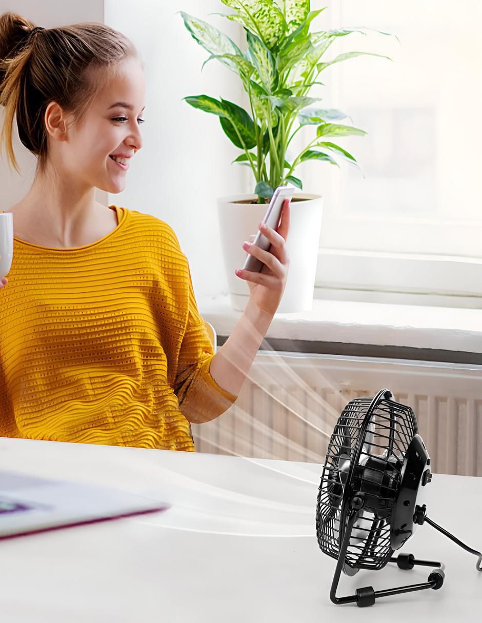 Mini ventilador 1 velocidad 2
