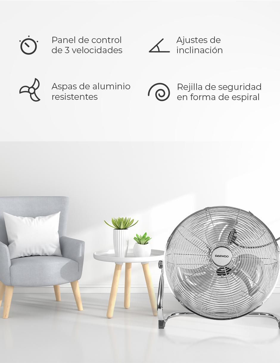 Ventilador de piso 3 velocidades 5