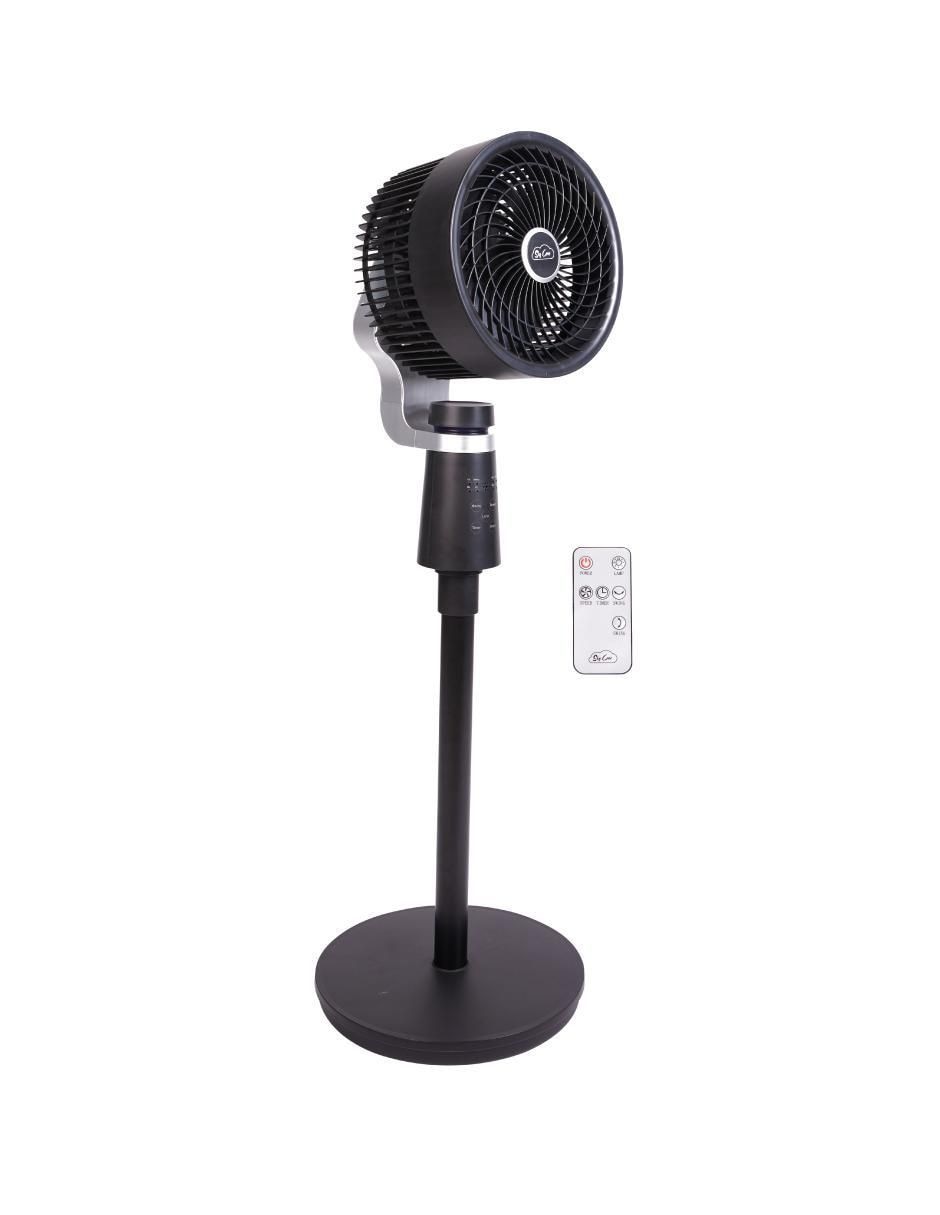 Ventilador de pedestal con control remoto 3 velocidades 1