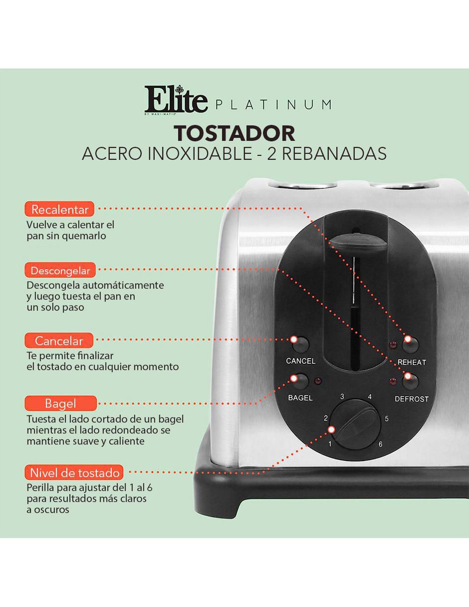 Tostador ECT-200X Platinum 3