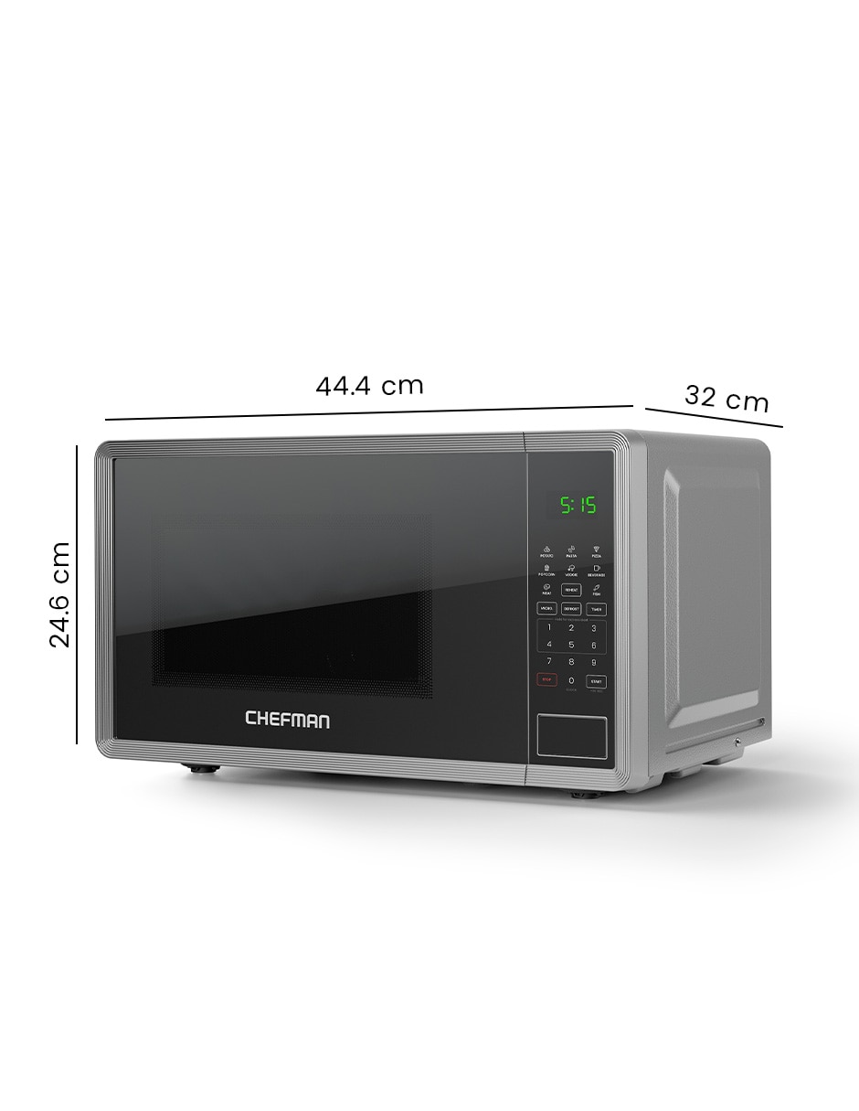 Horno de microondas convencional RJ55-7-SMR-MX de 0.7 pies 6