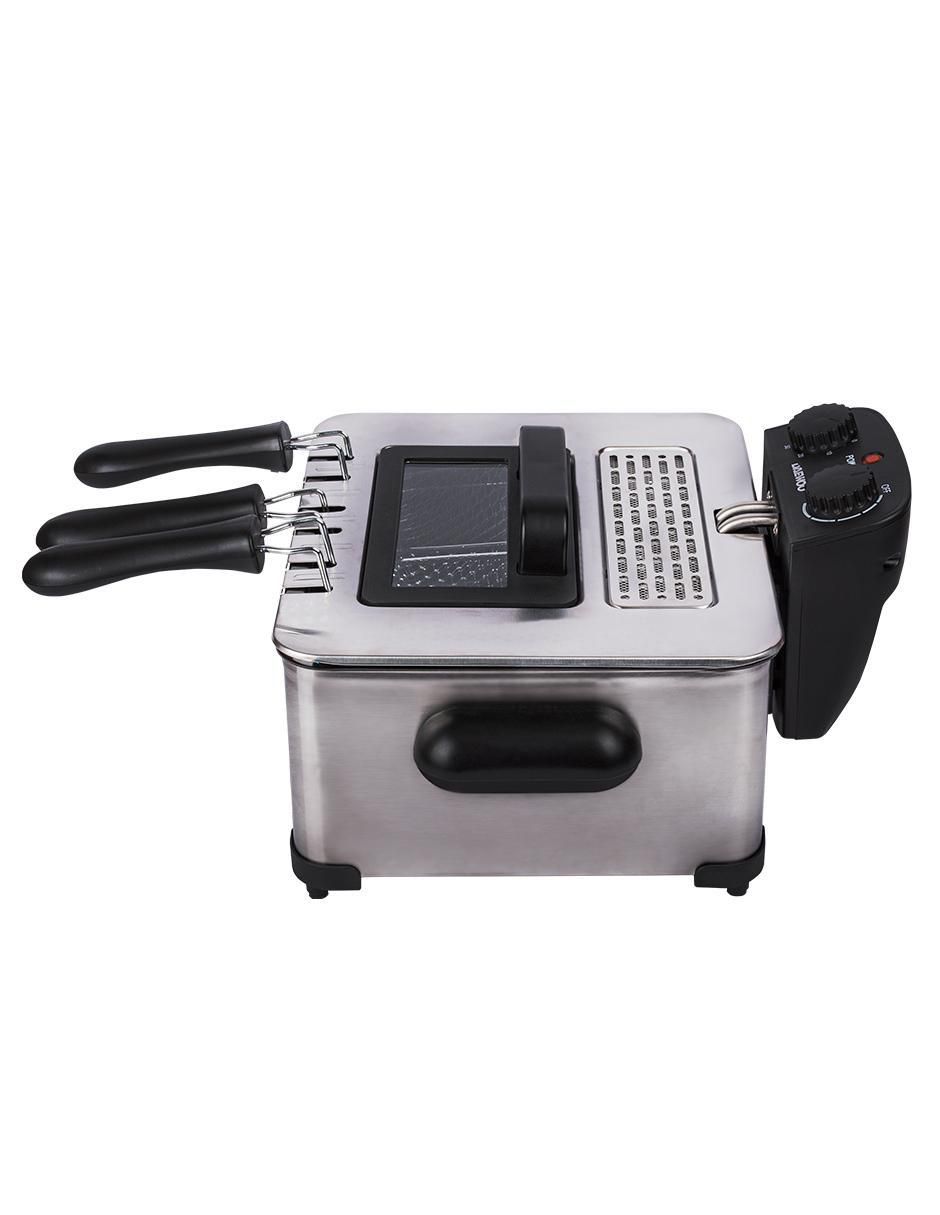 Freidora de aire con compartimento triple 4 L Ddf-376 2