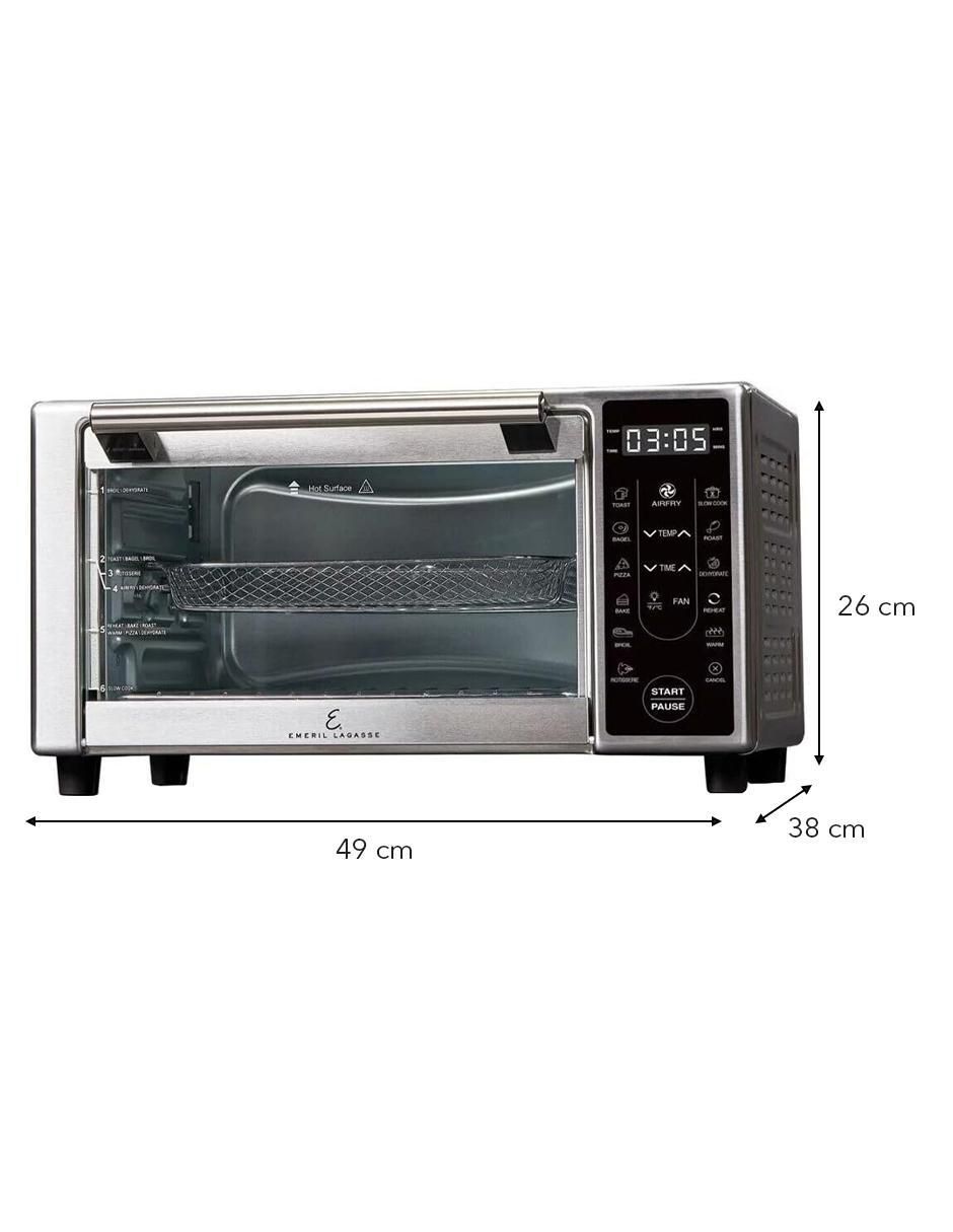 Horno eléctrico freidora AFO-002 Power AirFryer 360 Plus 25 L 5