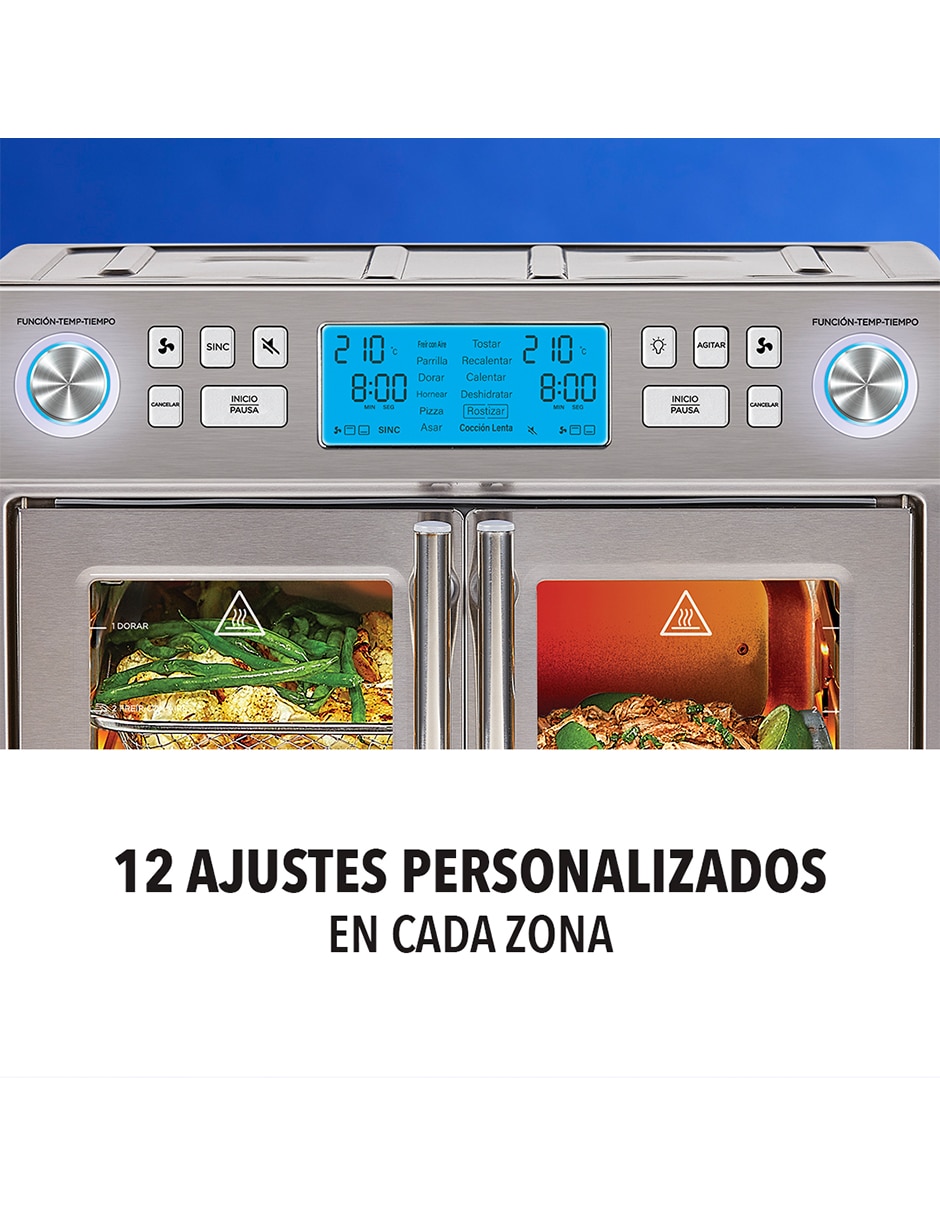 Horno eléctrico freidora Smartsynx Duplex 24L 3