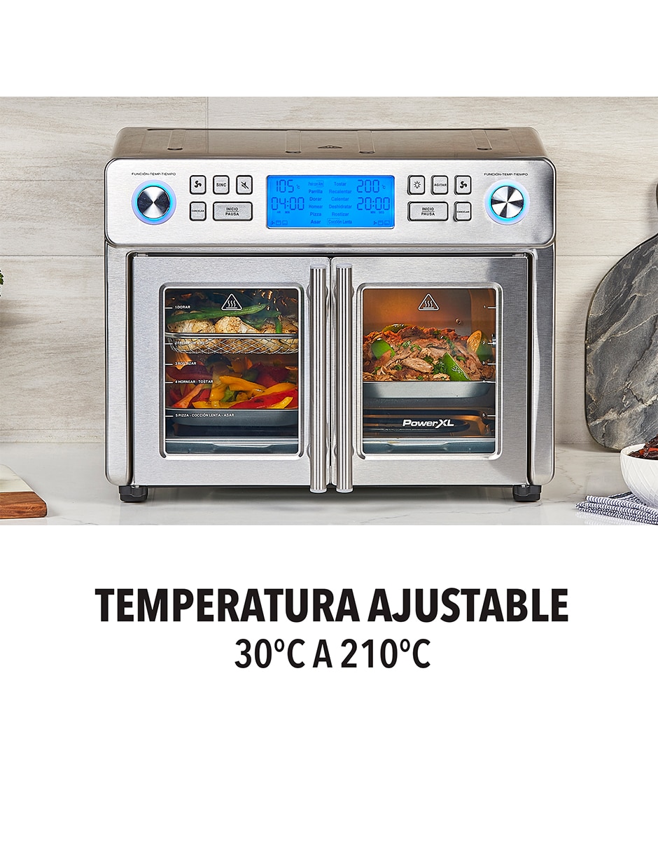 Horno eléctrico freidora Smartsynx Duplex 24L 4