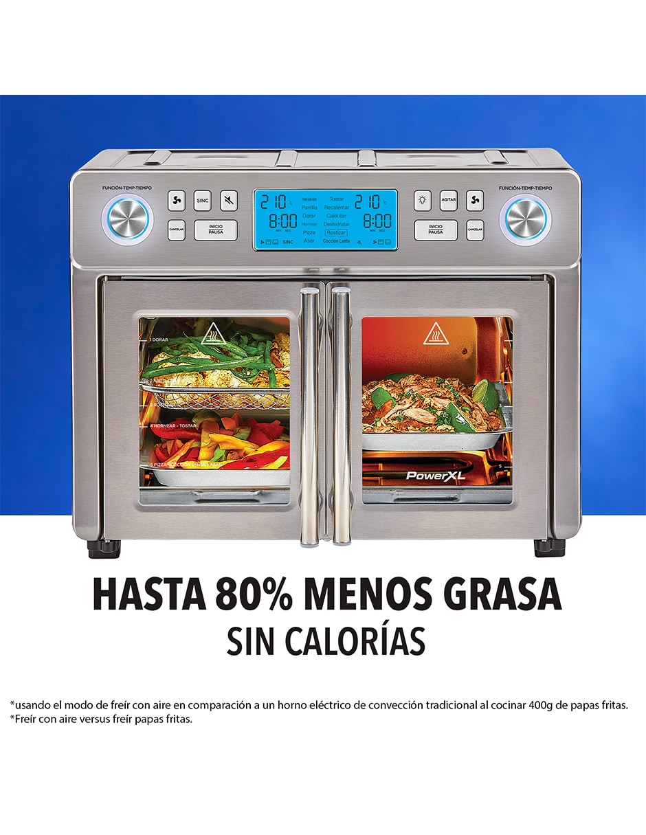Horno eléctrico freidora Smartsynx Duplex 24L 8