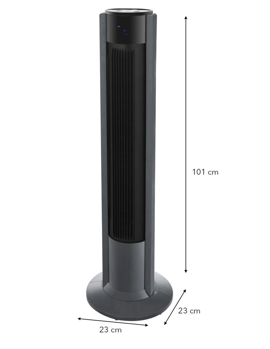 Ventilador de torre con control remoto 3 velocidades 8