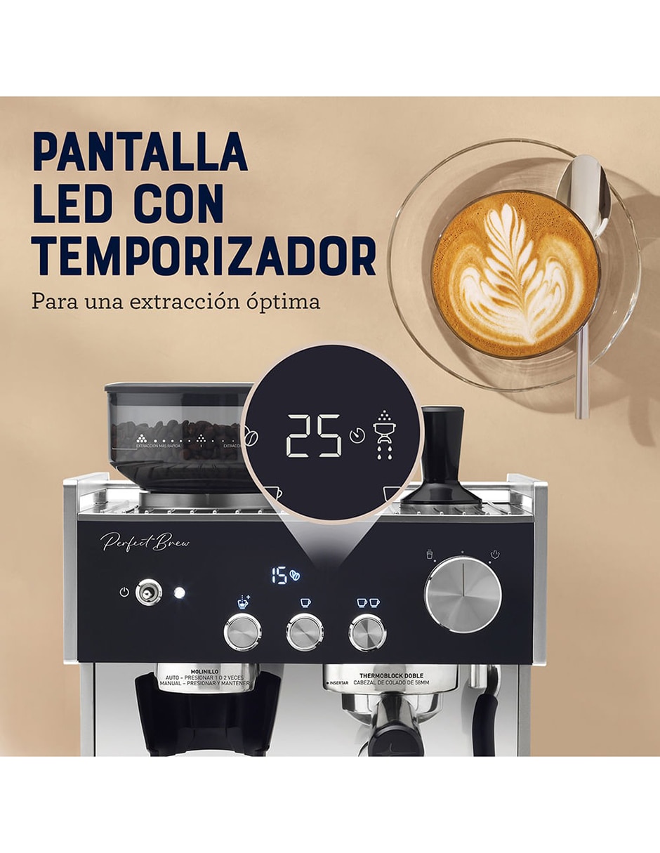 Cafetera espresso Perfect Brew Máxima BVSTEM7400 5