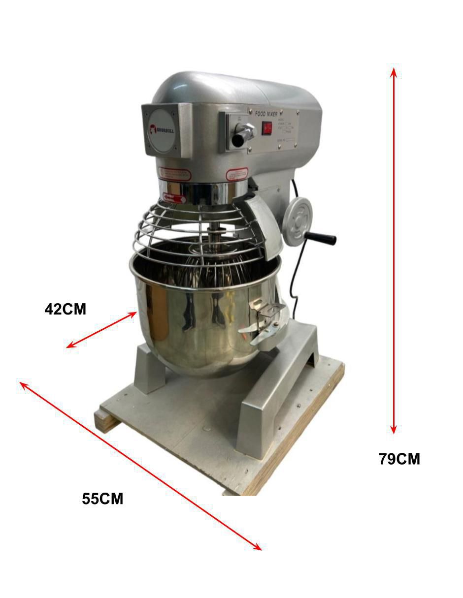 Batidora industrial 3 velocidades Bat-2Ol Industrial 20L 3