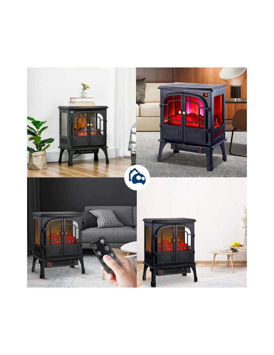 Calefactor de chimenea eléctrico de 110 V 5