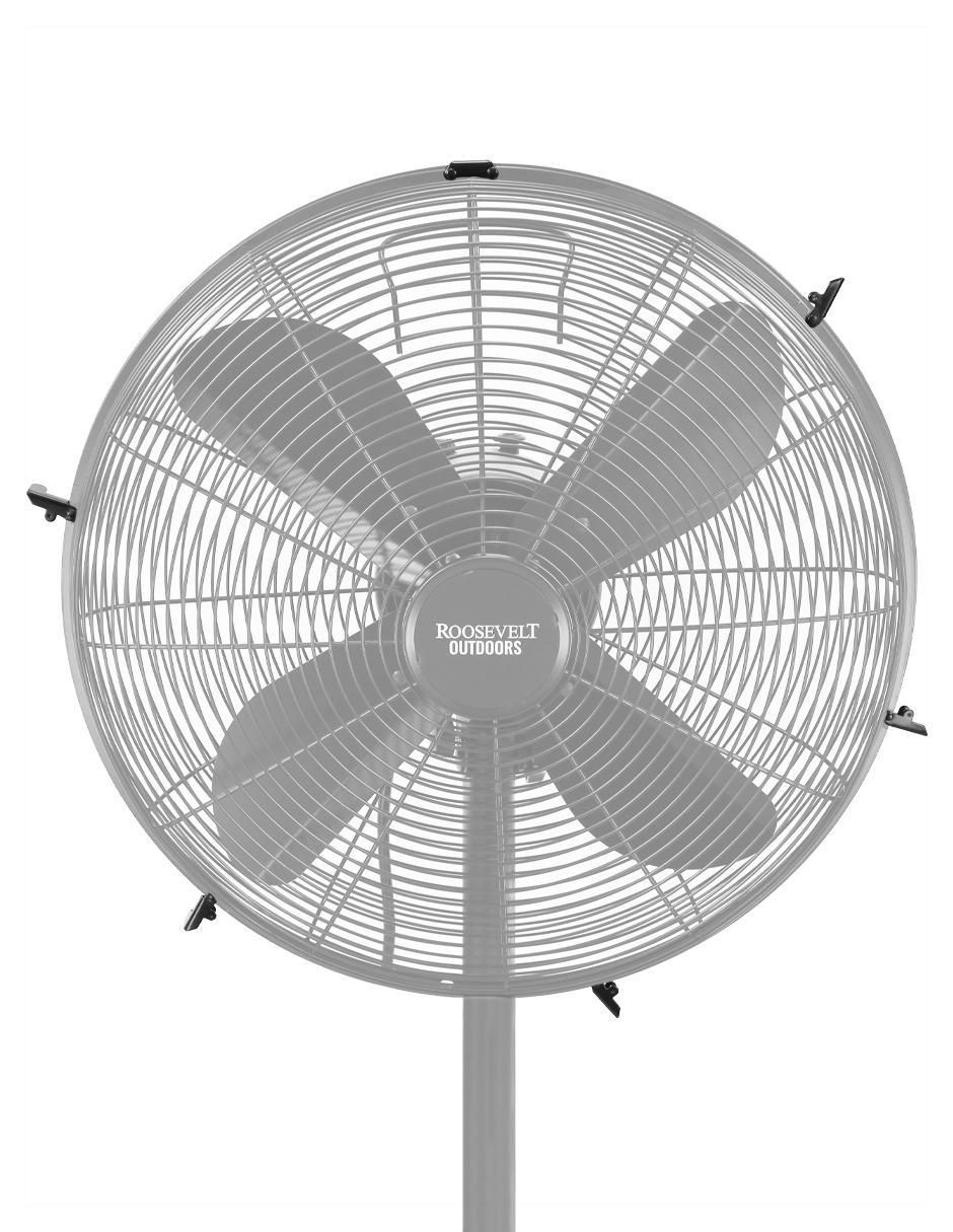Ventilador de pedestal 3 velocidades 5