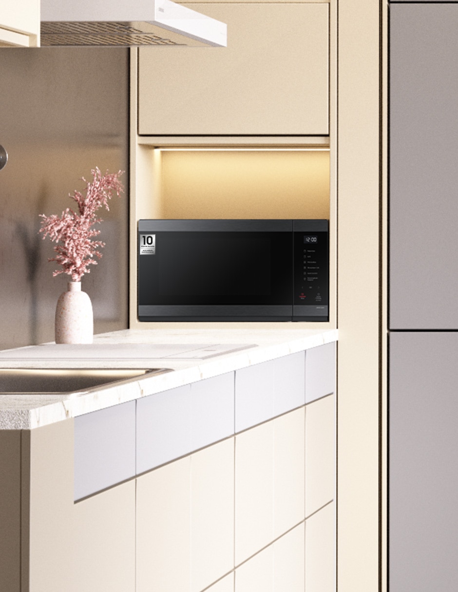 Horno de microondas con grill modelo MG40DG5525AGAX 1.4 pies cúbicos 3