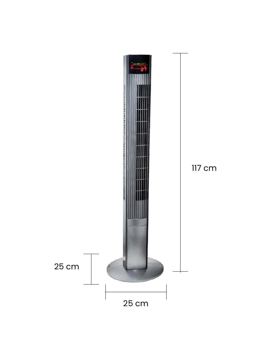 Ventilador de torre coolfan "con control remoto" (si aplica) 3 "velocidades"