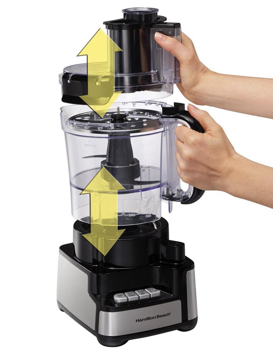 Procesador de alimentos cuchillas de acero inoxidable 3