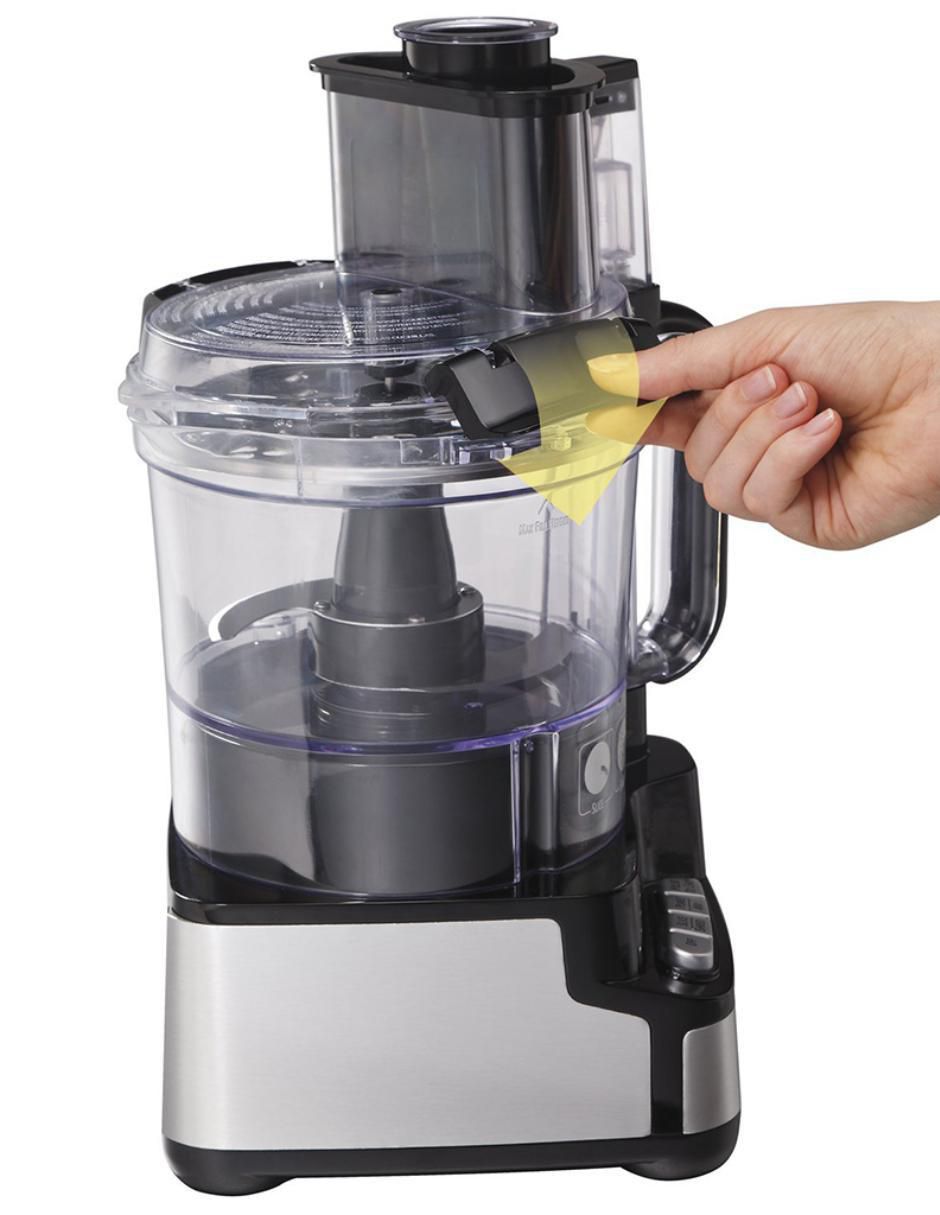 Procesador de alimentos cuchillas de acero inoxidable 4