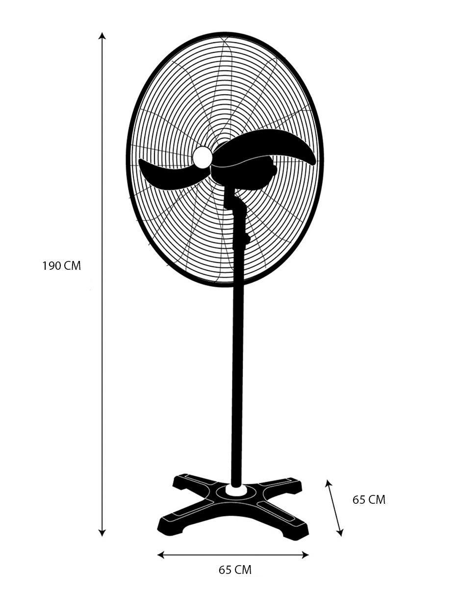 Ventilador 2 en 1 3 velocidades 4