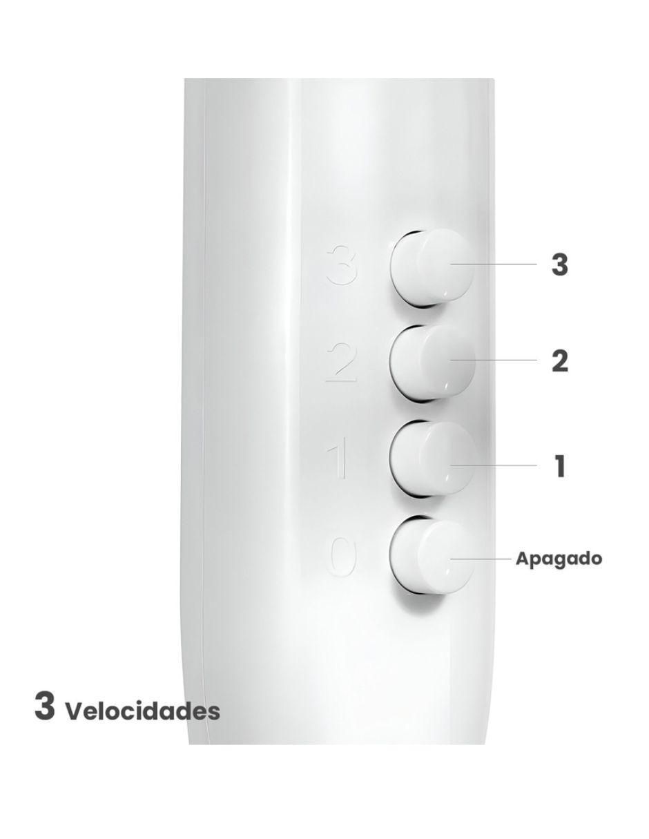 Ventilador de pedestal 3 velocidades 4