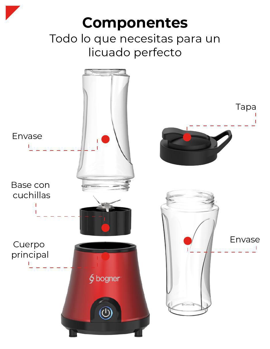 Set licuadora personal bpb02 6