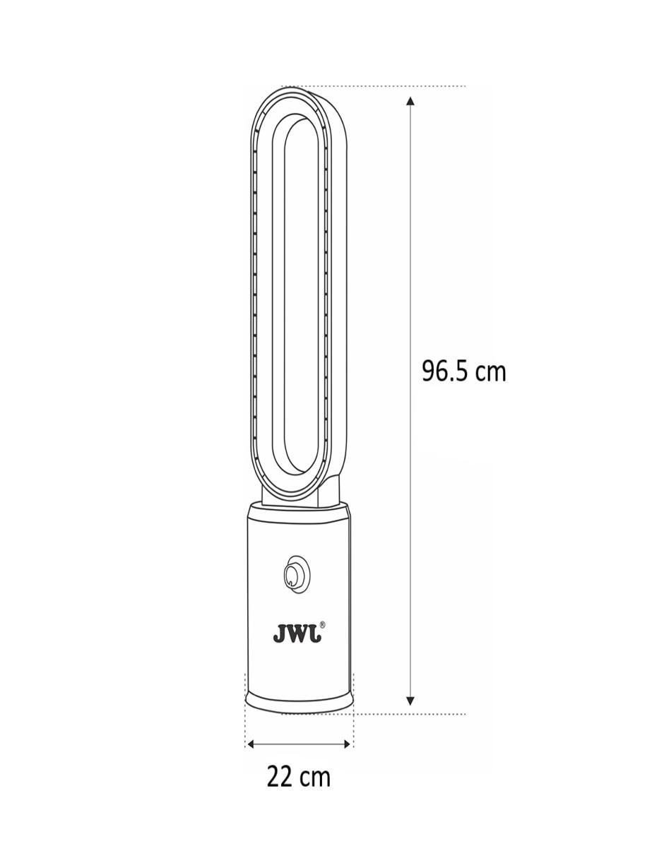 Ventilador de torre 3 velocidades 6