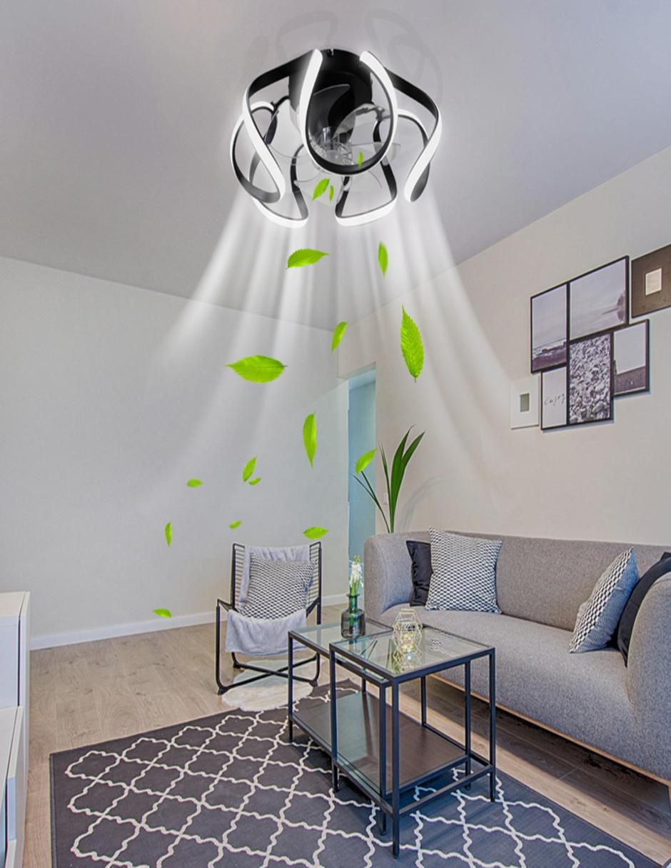 Ventilador de techo con control remoto 6 velocidades 3