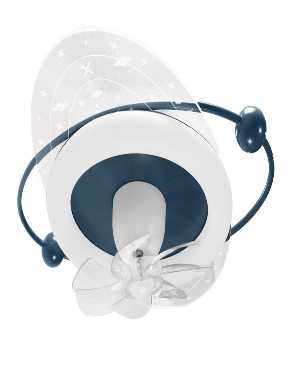 Ventilador de techo con control remoto 6 velocidades