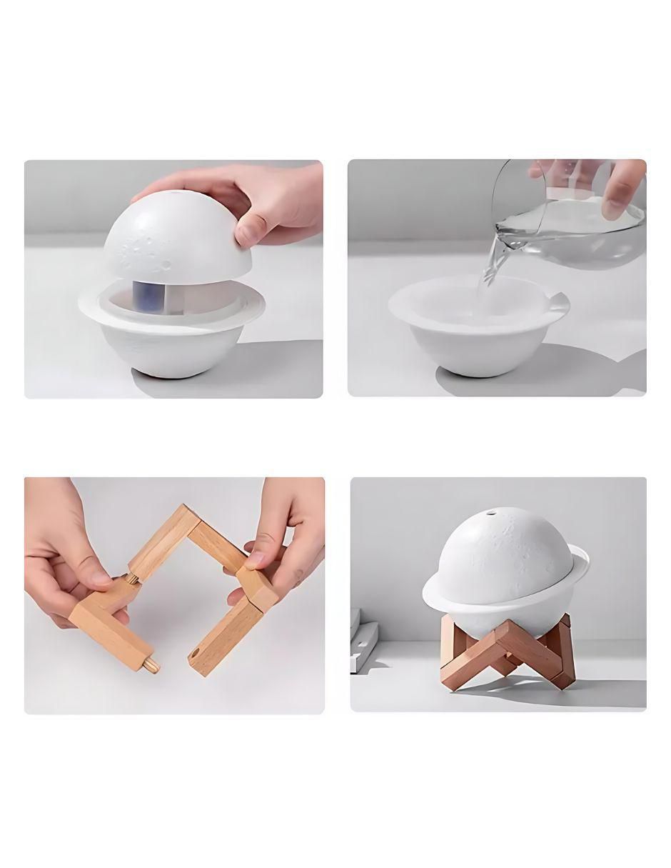 Humidificador Planeta 3D 260 ml 3