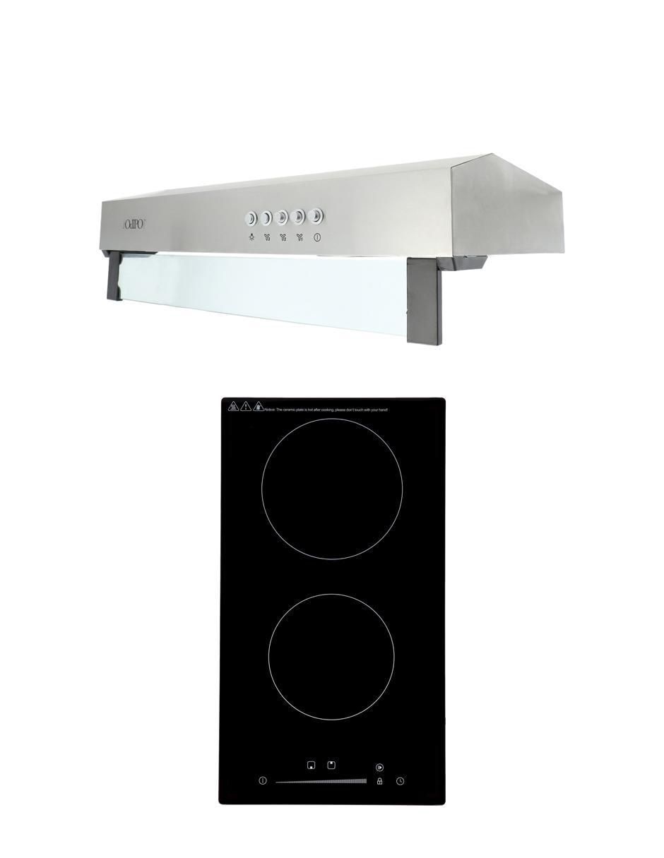 Horno eléctrico Thory 60 + kirk + e-motrix cristal motrix 60 L 2