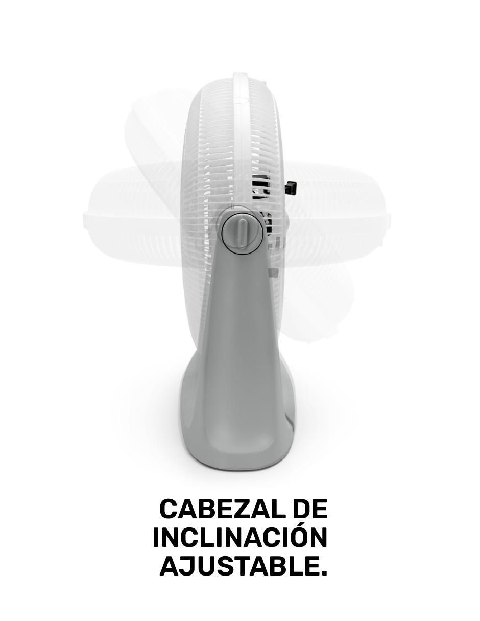 Ventilador 2 en 1 3 velocidades 4