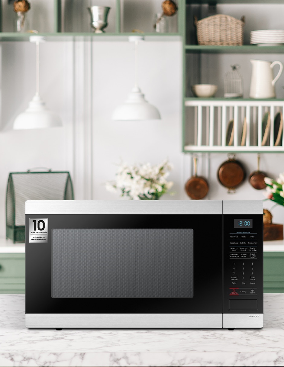 Horno de microondas convencional modelo MS19M8020AS/AX de 1.9 pies cúbicos 3