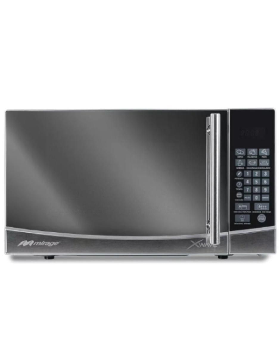Horno de microondas convencional modelo MWD020E-PLATA 0.7 pies cúbicos Horno de microondas convencional modelo MWD020E-PLATA 0.7 pies cúbicos