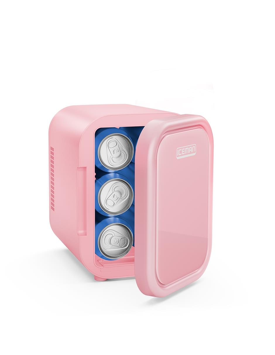 Mini refrigerador RJ48-V2-6-PINK 0.4 pies cúbicos 2