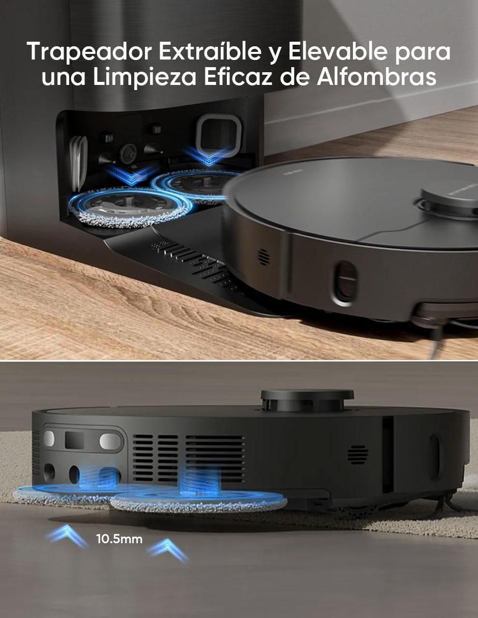 Aspiradora robot x40 ultra 300 ml 6