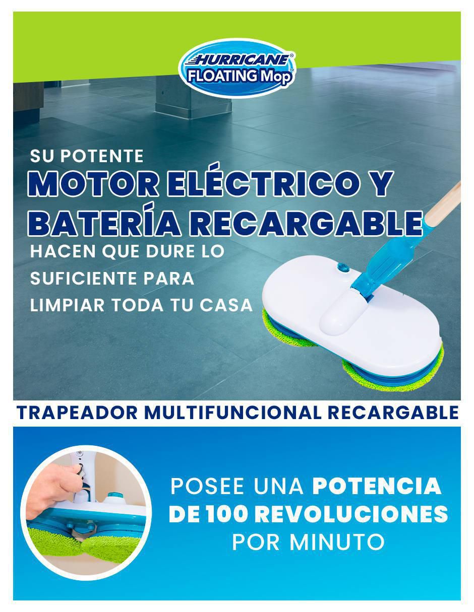 Trapeador multifuncional eléctrico 8