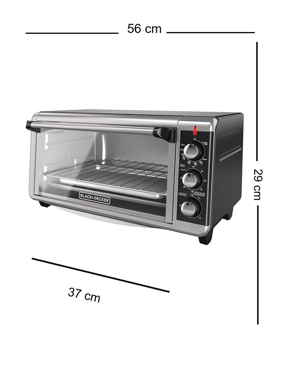 Horno tostador TO3250XSB Convección Extra Ancho 12 L 4