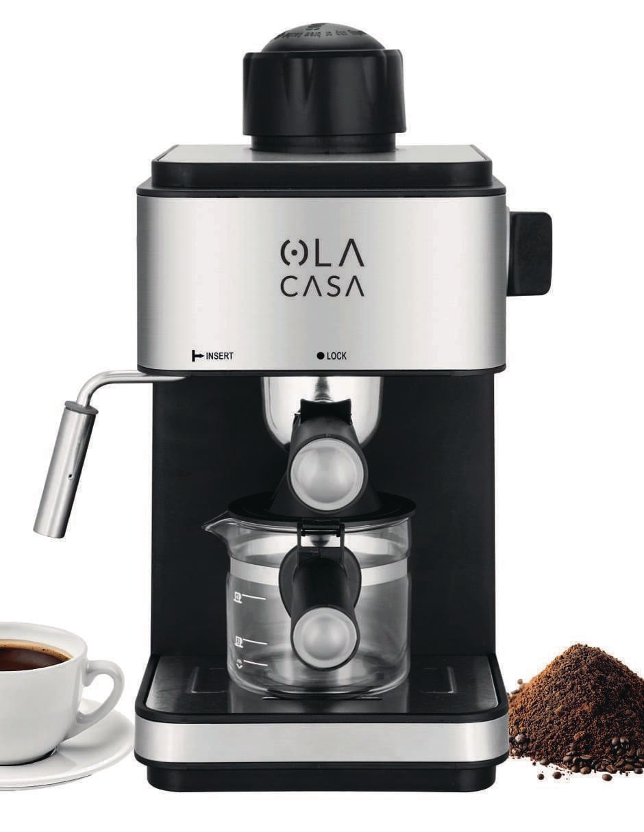 Cafetera de goteo espresso y cappuccino 17