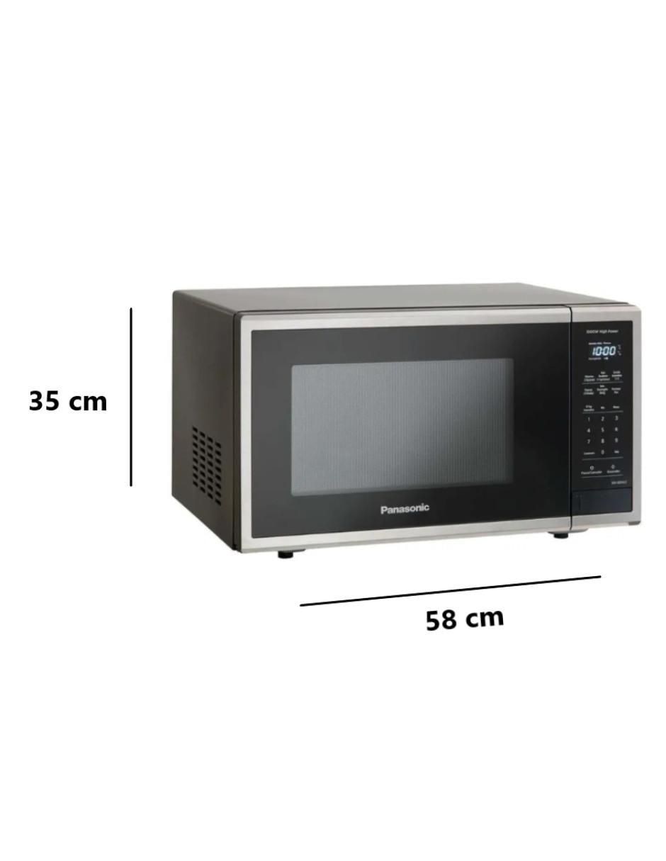 Horno de microondas convencional modelo NN-SB56LSILVE 1.1 pies cúbicos 4