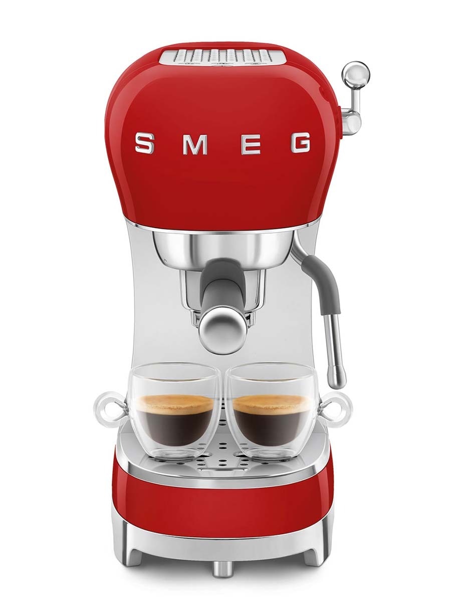 CAFETERA ESPRESSO ECF02 S, 1.1 L, ROJO